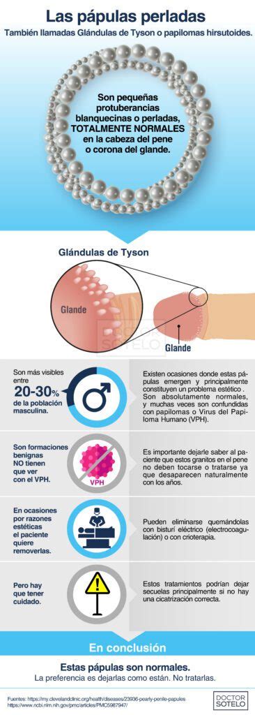 papulas perleadas|Pápulas perladas (Glándulas de Tyson): qué son y。